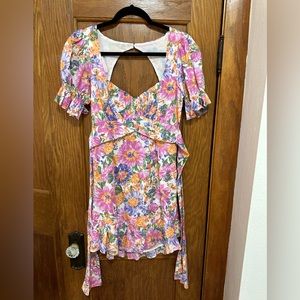 One and Only Collective Floral Dress